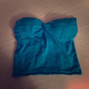 Teal crop